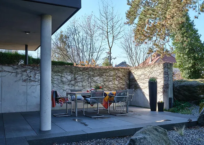 Дом отдыха Architektenhaus Hello In Erbach Mit High End Interieur Zentral Aber Ruhig *